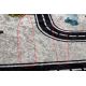 JUNIOR 52242.801 washing carpet City, streets for children anti-slip - beige / black - SECOND-RATE PRODUCT