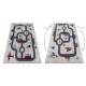 JUNIOR 52242.801 washing carpet City, streets for children anti-slip - beige / black - SECOND-RATE PRODUCT