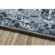 Alfombra de pasillo con refuerzo de goma LOTUS NOMAD 29671 Ornamento gris lavable 