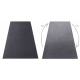 Tapis - Moquette SEDUCTION anthracite 99 doux, durable, chambre, hôtel
