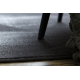 Tapis - Moquette SEDUCTION anthracite 99 doux, durable, chambre, hôtel