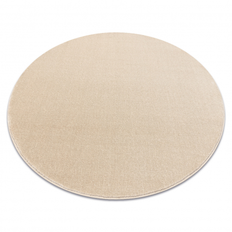 Teppich rund SEDUCTION creme 34 weich, langlebig, Schlafzimmer, Hotel
