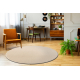 Teppich rund SEDUCTION creme 34 weich, langlebig, Schlafzimmer, Hotel