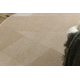 Carpet round SEDUCTION cream 34 soft, durable, bedroom, hotel