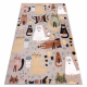 Tappeto FUN Kittens per bambini, gatti beige - PRODOTTO DI SECONDO GRADO