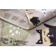 Tappeto FUN Kittens per bambini, gatti beige - PRODOTTO DI SECONDO GRADO