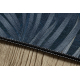 TAPIS DE COULOIR antidérapant LOTUS FERNS 45270 Feuilles gris / L'or lavable 
