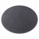 Teppich rund SEDUCTION anthrazit 99, weich, langlebig, Schlafzimmer, Hotel
