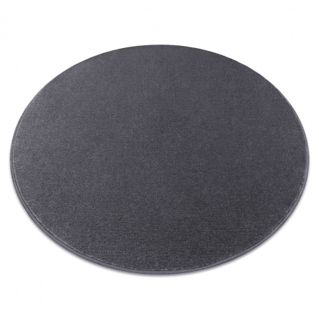 Teppich rund SEDUCTION anthrazit 99, weich, langlebig, Schlafzimmer, Hotel