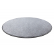 Teppich rund SEDUCTION anthrazit 99, weich, langlebig, Schlafzimmer, Hotel
