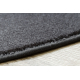 Teppich rund SEDUCTION anthrazit 99, weich, langlebig, Schlafzimmer, Hotel