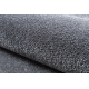 Carpet round SEDUCTION anthracite 99 soft, durable, bedroom, hotel