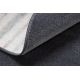 Carpet round SEDUCTION anthracite 99 soft, durable, bedroom, hotel