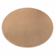 Teppich rund SEDUCTION beige 41, weich, langlebig, Schlafzimmer, Hotel