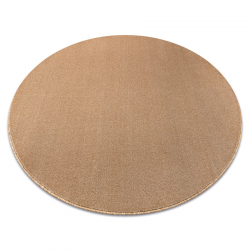 TAPIS cercle SEDUCTION beige 41 doux, durable, chambre, hôtel
