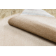 Teppich rund SEDUCTION beige 41, weich, langlebig, Schlafzimmer, Hotel