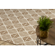 Carpet FLAT 48900001 Moroccan trellis natural beige string