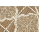 Carpet FLAT 48900001 Moroccan trellis natural beige string