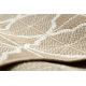 Carpet FLAT 48900001 Moroccan trellis natural beige string