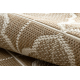 Carpet FLAT 48900001 Moroccan trellis natural beige string
