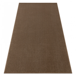 TAPIS - Moquette SEDUCTION marron 46 doux, durable, chambre, hôtel