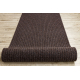 Runner - Doormat antislip CEYLON outdoor, indoor brown 0300 200cm