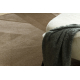 Teppich rund SEDUCTION braun 46 weich, langlebig, Schlafzimmer, Hotel