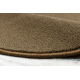Teppich rund SEDUCTION braun 46 weich, langlebig, Schlafzimmer, Hotel