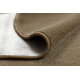TAPIS cercle SEDUCTION marron 46 doux, durable, chambre, hôtel