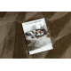 TAPIS cercle SEDUCTION marron 46 doux, durable, chambre, hôtel