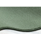 Carpet SEDUCTION green 26 soft, durable, bedroom, hotel