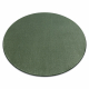 Carpet round SEDUCTION green 26 soft, durable, bedroom, hotel