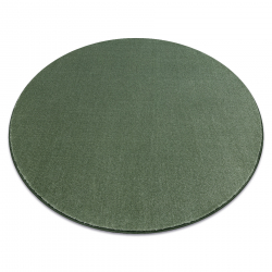 TAPIS cercle SEDUCTION vert 26 doux, durable, chambre, hôtel