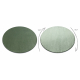 Carpet round SEDUCTION green 26 soft, durable, bedroom, hotel