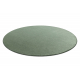 Carpet round SEDUCTION green 26 soft, durable, bedroom, hotel