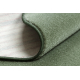 Carpet round SEDUCTION green 26 soft, durable, bedroom, hotel