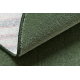 Carpet round SEDUCTION green 26 soft, durable, bedroom, hotel