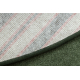 TAPIS cercle SEDUCTION vert 26 doux, durable, chambre, hôtel