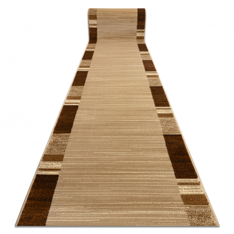 Tapis de couloir ROYAL FB23 CADRE RECTANGLE beige / crème 100cm