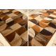 Runner ROYAL H387 GEOMETRICAL brown / mustard 100cm