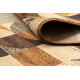 Runner ROYAL H387 GEOMETRICAL brown / mustard 100cm