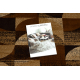 Runner ROYAL H387 GEOMETRICAL brown / mustard 100cm
