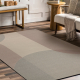 FLUX 461.7.AE200 wool carpet OSTA - Geometric, structural, loft beige / pink