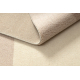 FLUX 461.7.AE200 Wollteppich OSTA - Geometrisch, Strukturell, Loft beige / rosa