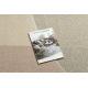 FLUX 461.7.AE200 wool carpet OSTA - Geometric, structural, loft beige / pink
