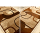 Runner ROYAL HE405 GEOMETRICAL brown / cream 70cm