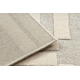 FLUX 461.95.AE110 Wollteppich OSTA - Geometrisch, Strukturell, Loft creme / beige