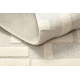 FLUX 461.95.AE110 Wollteppich OSTA - Geometrisch, Strukturell, Loft creme / beige