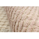 FLUX 461.9.AE200 Wollteppich OSTA - Geometrisch, Strukturell, Loft beige / rosa
