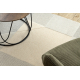 FLUX 461.12.AE120 Wollteppich OSTA - Geometrisch, Strukturell, Loft creme / grau